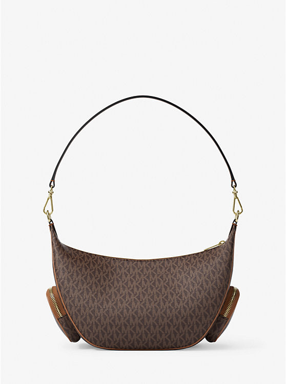 Michael Kors Merritt Medium Signature Logo Convertible Shoulder