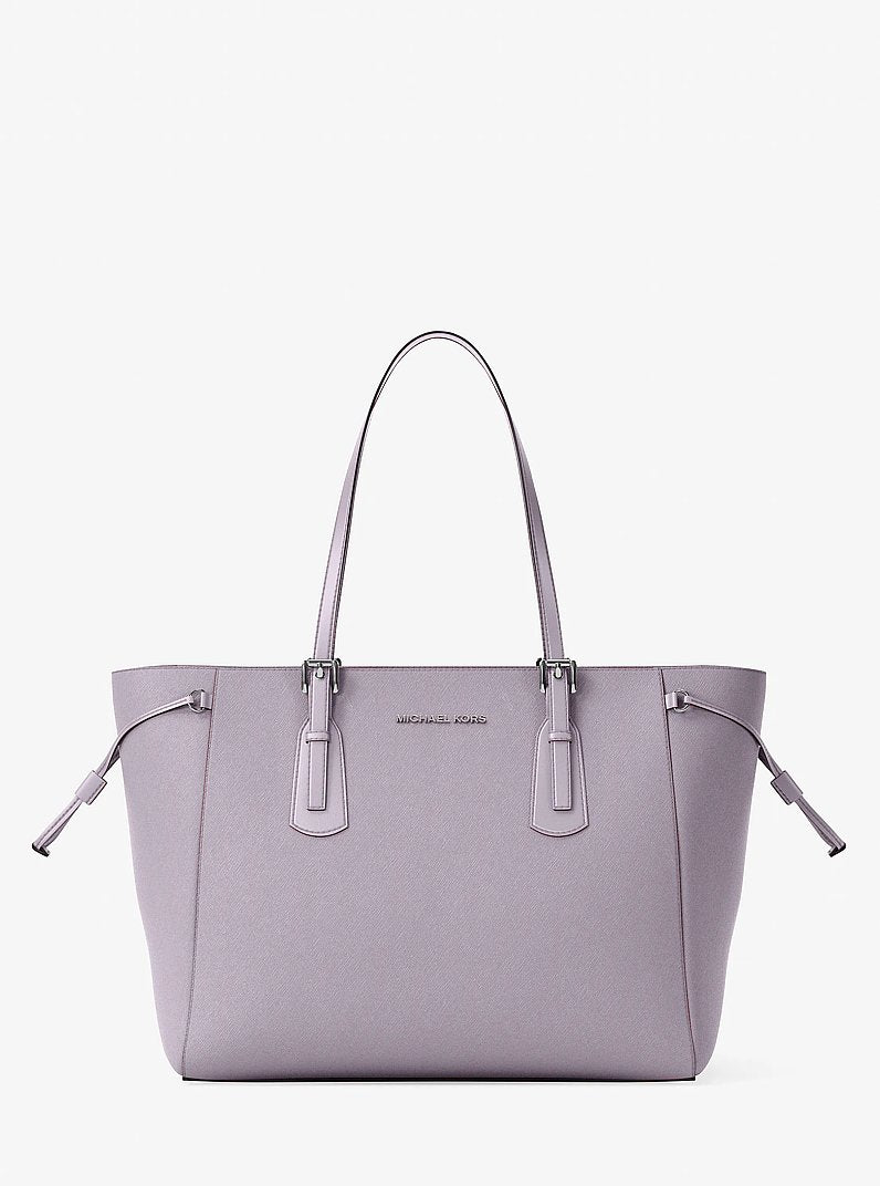 Michael Kors Voyager Large Saffiano Leather Tote Bag-LILAC
