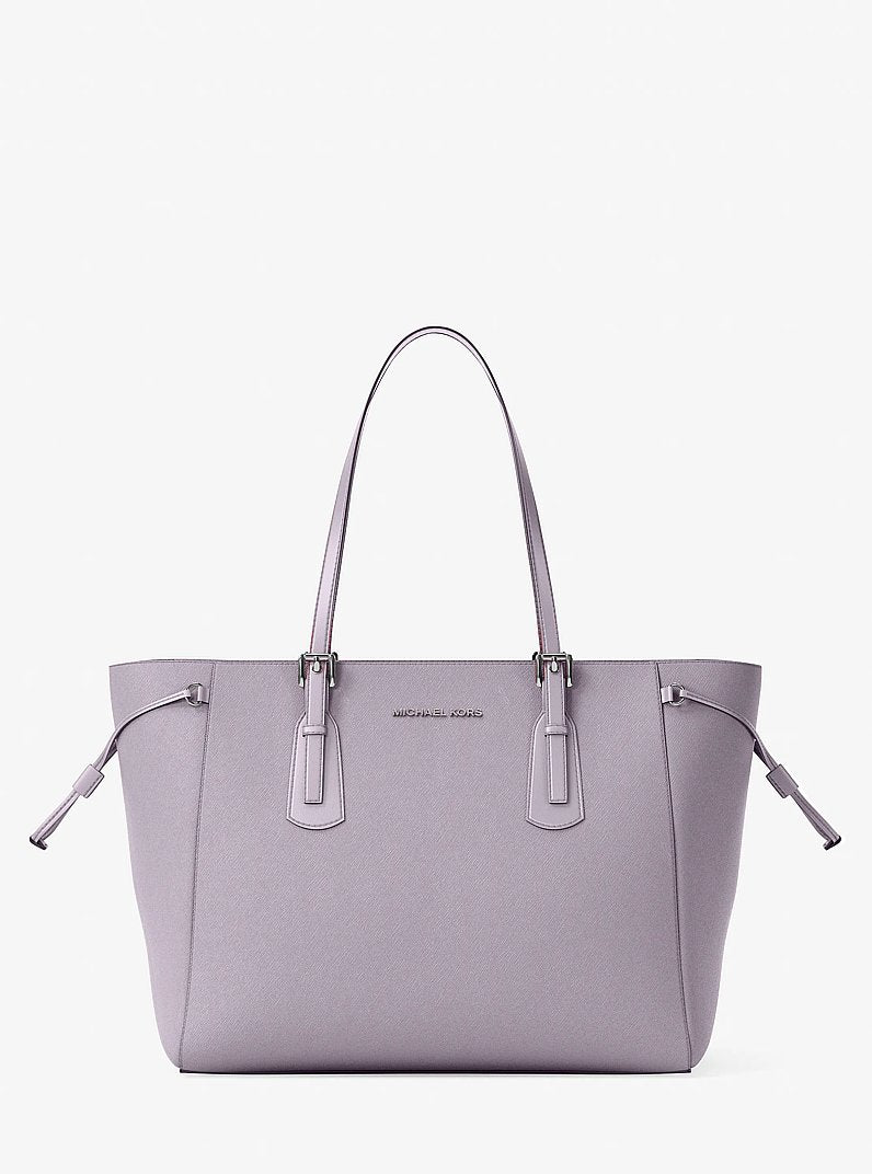 Michael Kors Voyager Large Saffiano Leather Tote Bag-LILAC