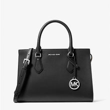 Michael Kors Sheila Medium Satchel-BLACK
