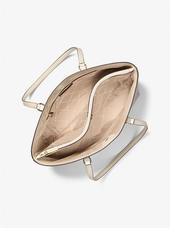 Michael Kors Sheila Large Signature Logo Tote Bag-LT CRM MULTI