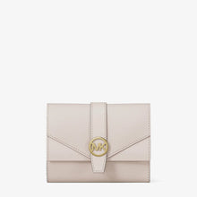 Michael Kors Greenwich Medium Saffiano Leather Trifold Wallet-LT CREAM