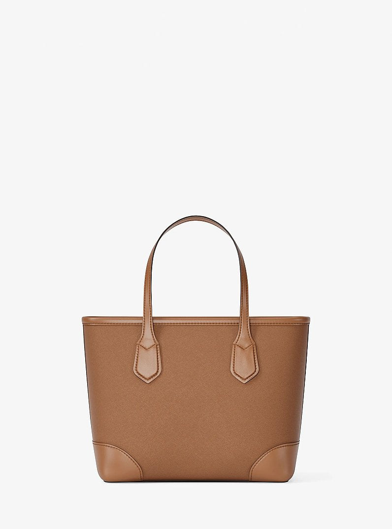 Michael Kors Eva Extra-Small Leather Convertible Tote Bag-LUGGAGE