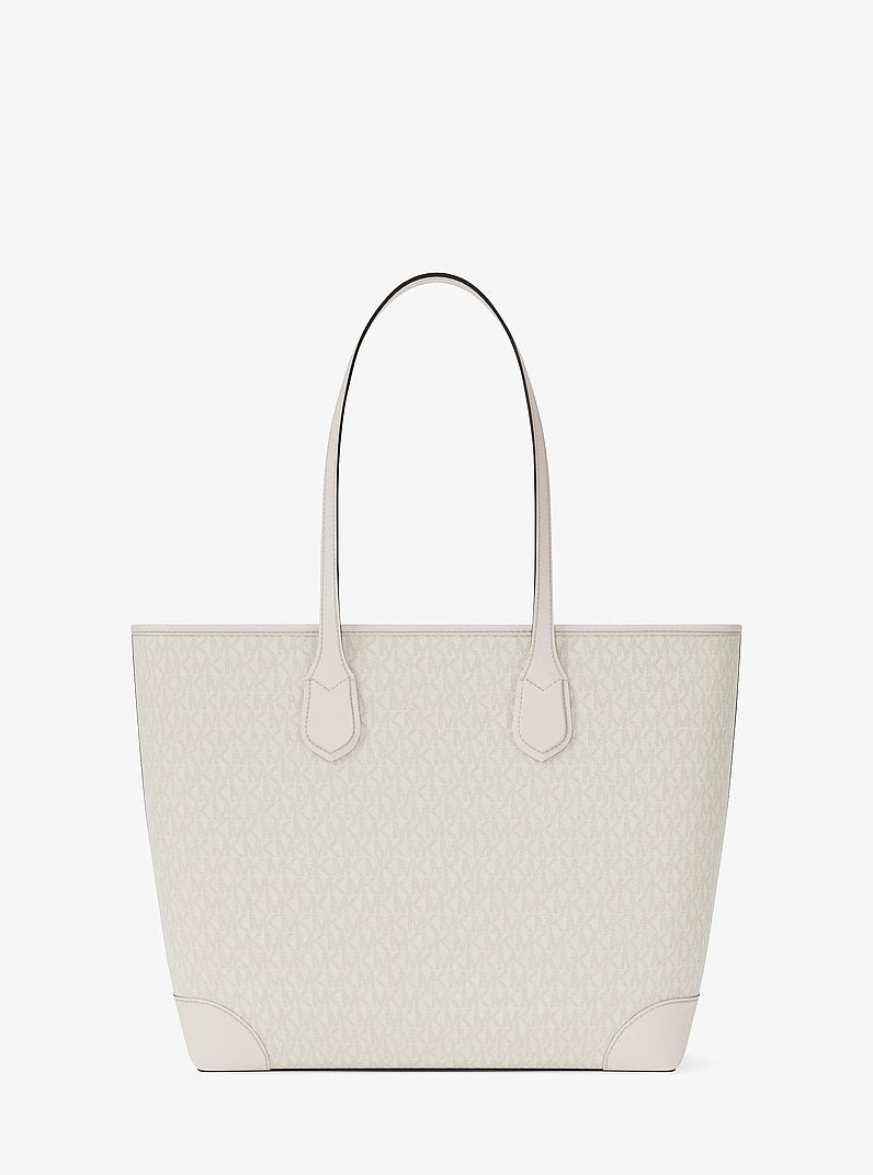 Michael Kors Eva Large Signature Logo Tote Bag-LT CRM MULTI