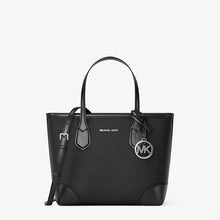 Michael Kors Eva Extra-Small Saffiano Leather Convertible Tote Bag-BLACK