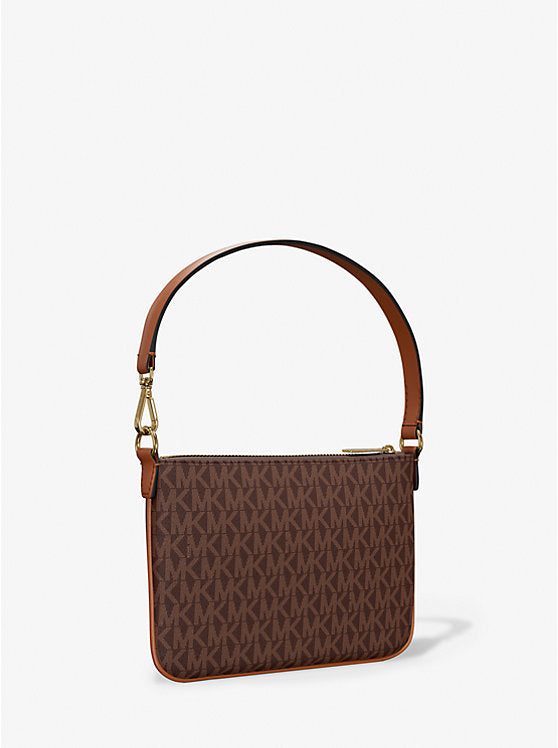 Michael Kors Jet Set Small Signature Logo Convertible Wristlet