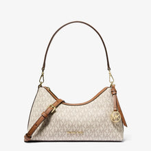Michael Kors Sammy Small Signature Logo Convertible Crossbody Bag-VANILLA