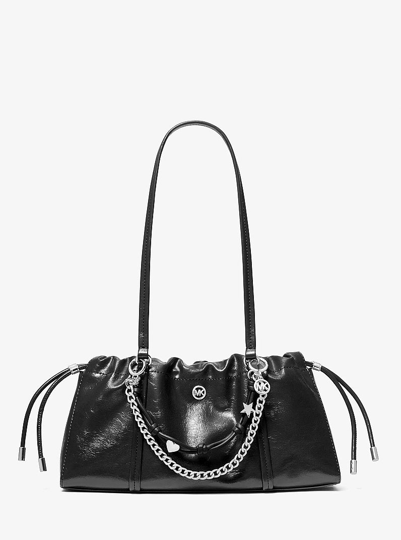 Michael Kors Matilda Small Cinched Shoulder Bag-BLACK – Kanadadan