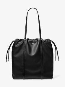 Michael Kors Matilda Large Cinch Tote Bag-BLACK
