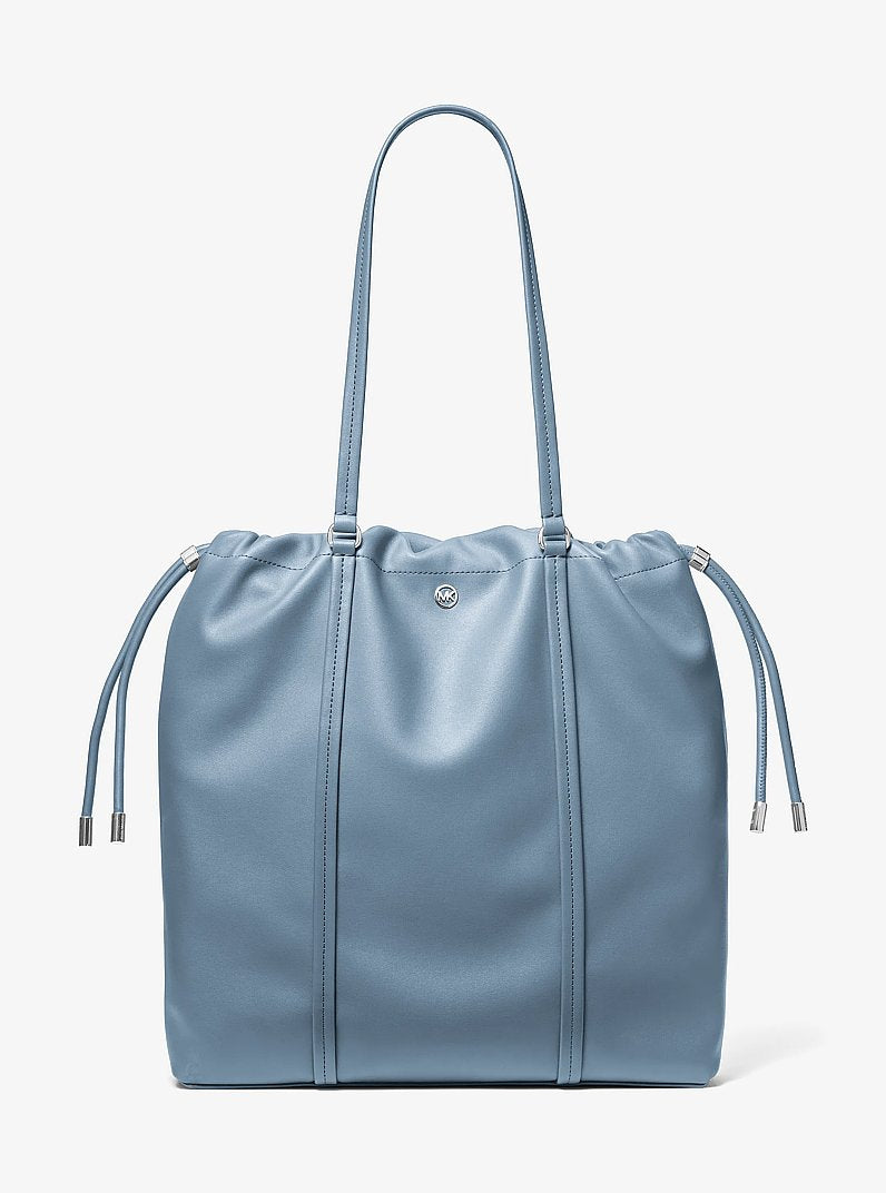Michael Kors Matilda Large Cinch Tote Bag-DENIM