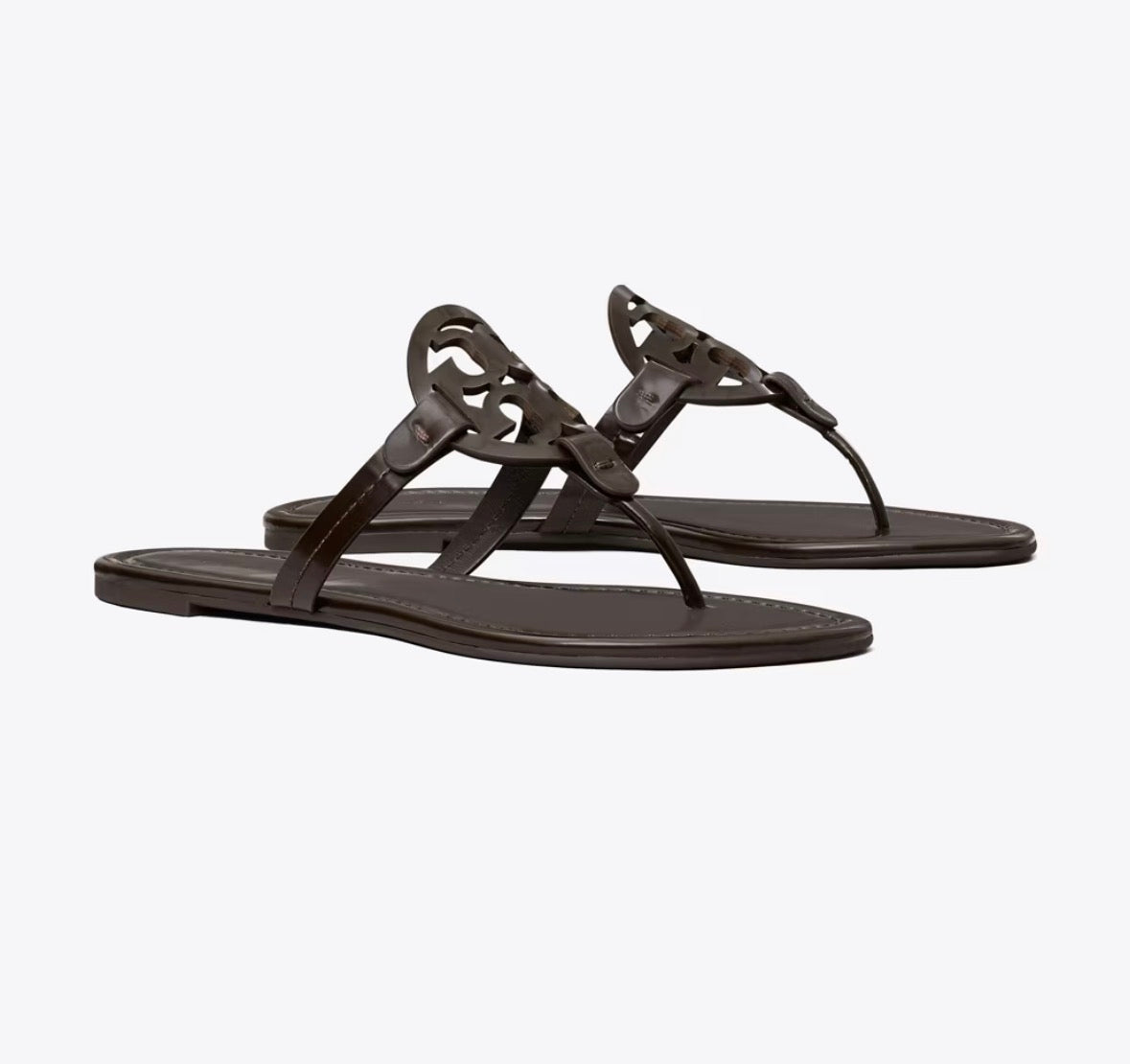 TORY BURCH MILLER SANDAL  -  cocoa