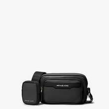 Michael Kors Cooper Pebbled Leather Camera Bag-BLACK