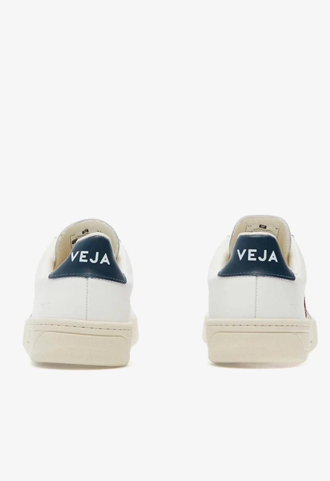 Veja V12 Extra White Marsala Nautico Unisex Deri Sneaker