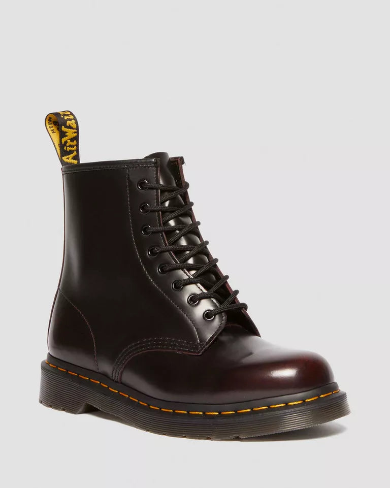 Dr. Martens Women  1460 Arcadia Leather Boots - CHERRY RED ARCADIA