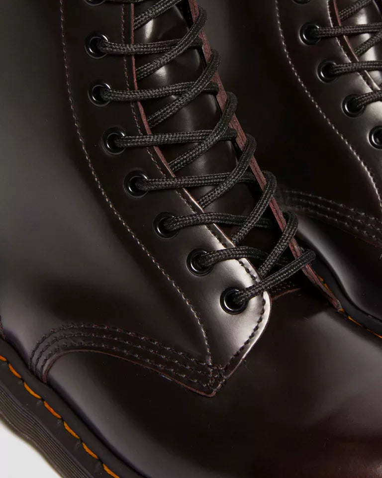 Dr. Martens Women  1460 Arcadia Leather Boots - CHERRY RED ARCADIA