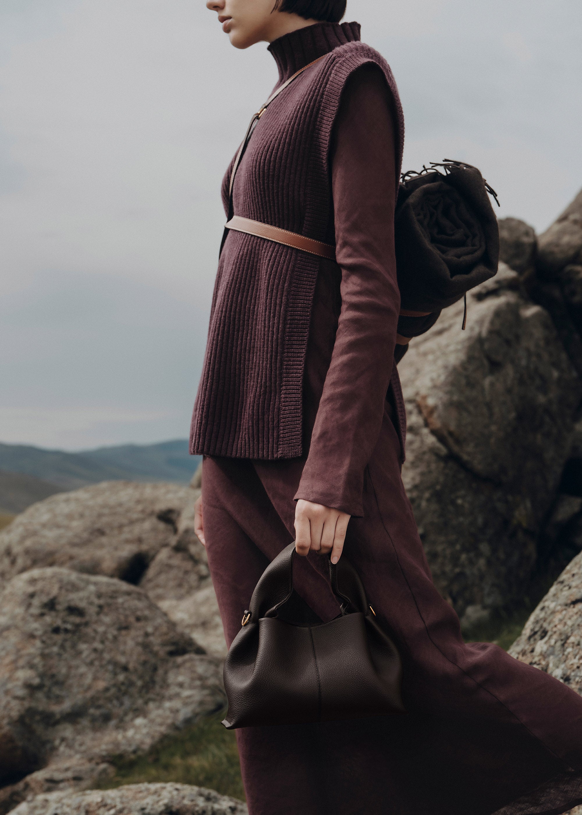 Polène Numéro Neuf Mini EDITION TEXTURED EBONY