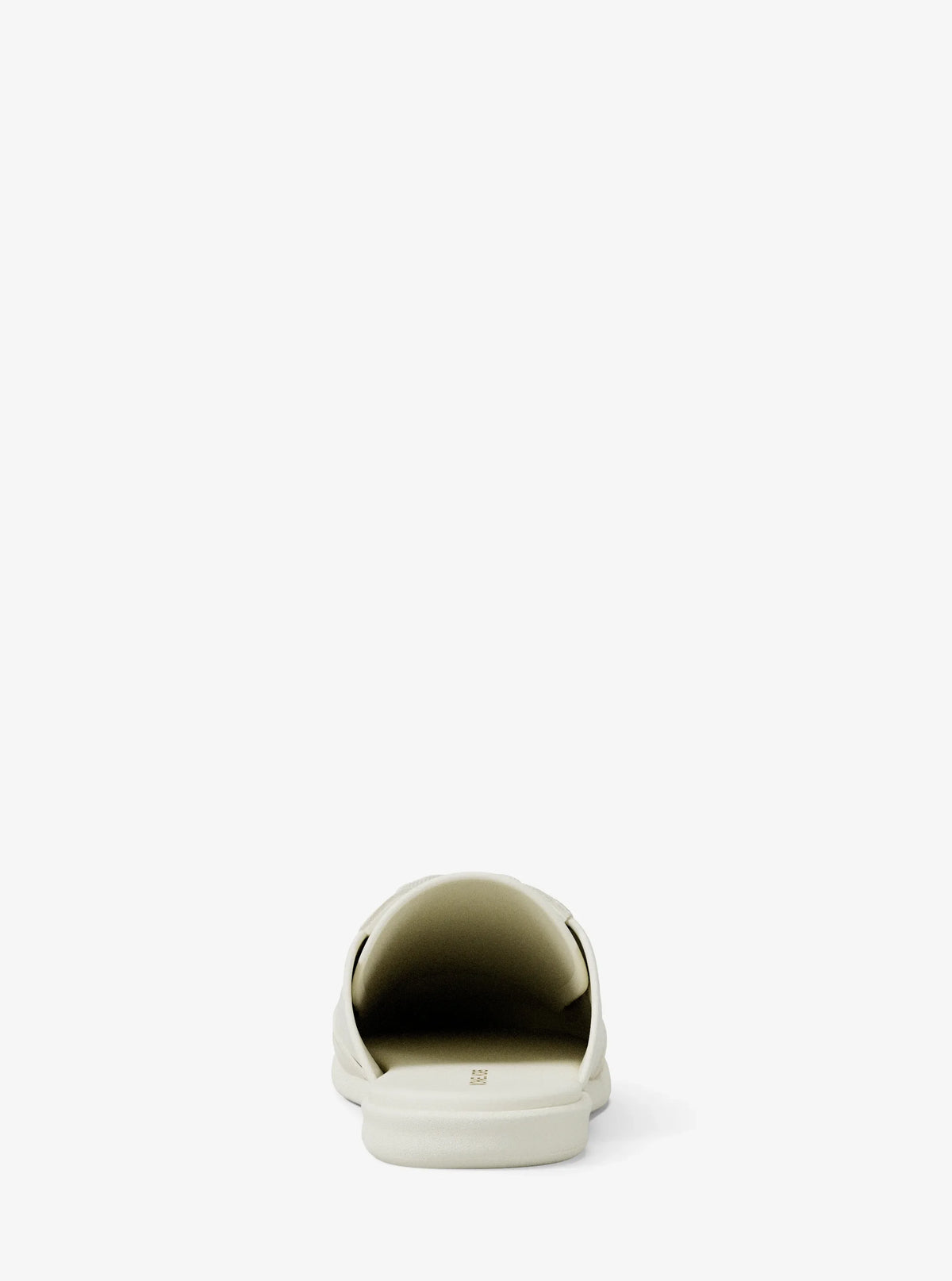 Michael Kors Nolan Leather Mule-EGGSHELL