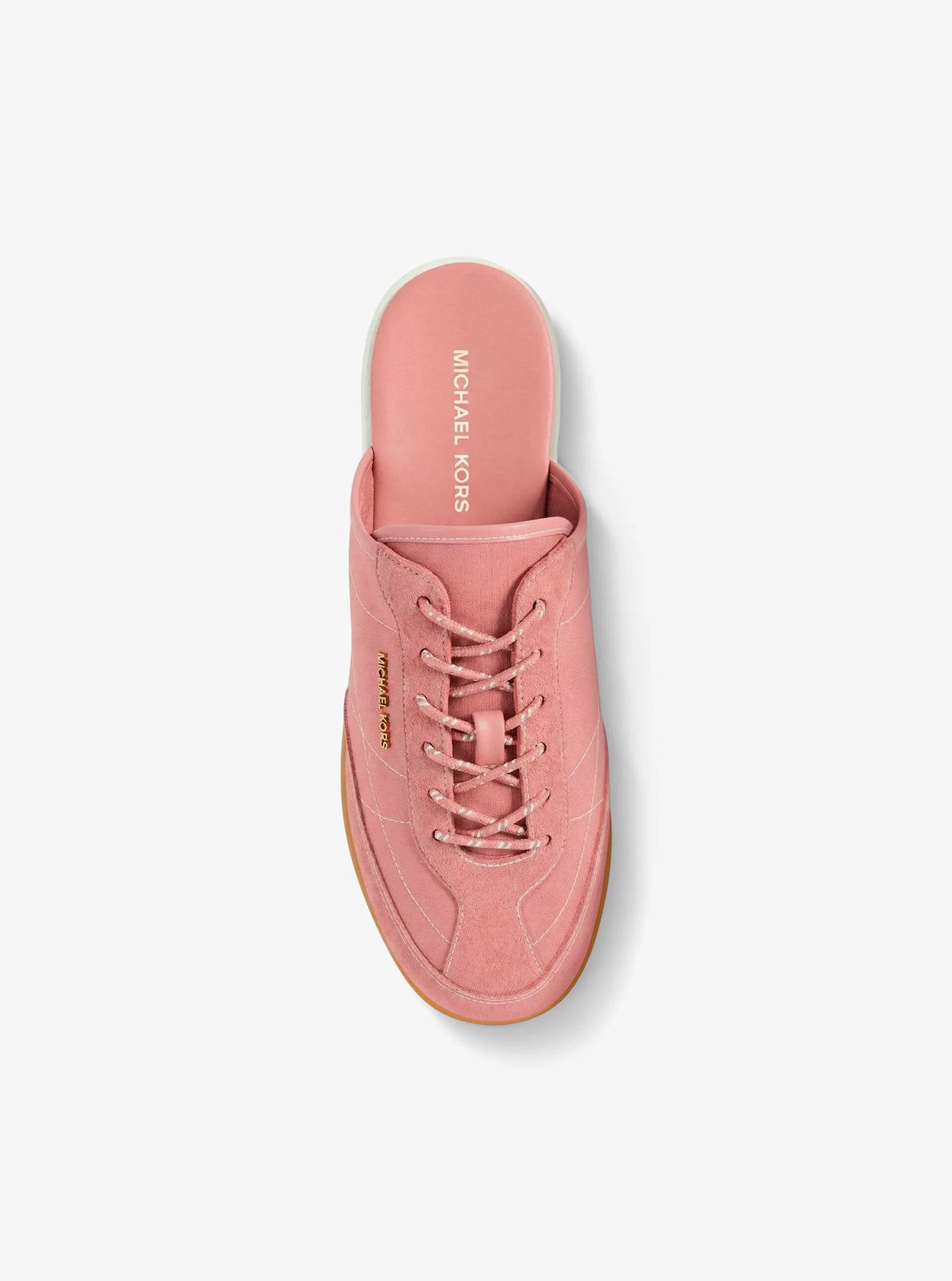 Michael Kors Nolan Nylon and Suede Mule- PRIMROSE