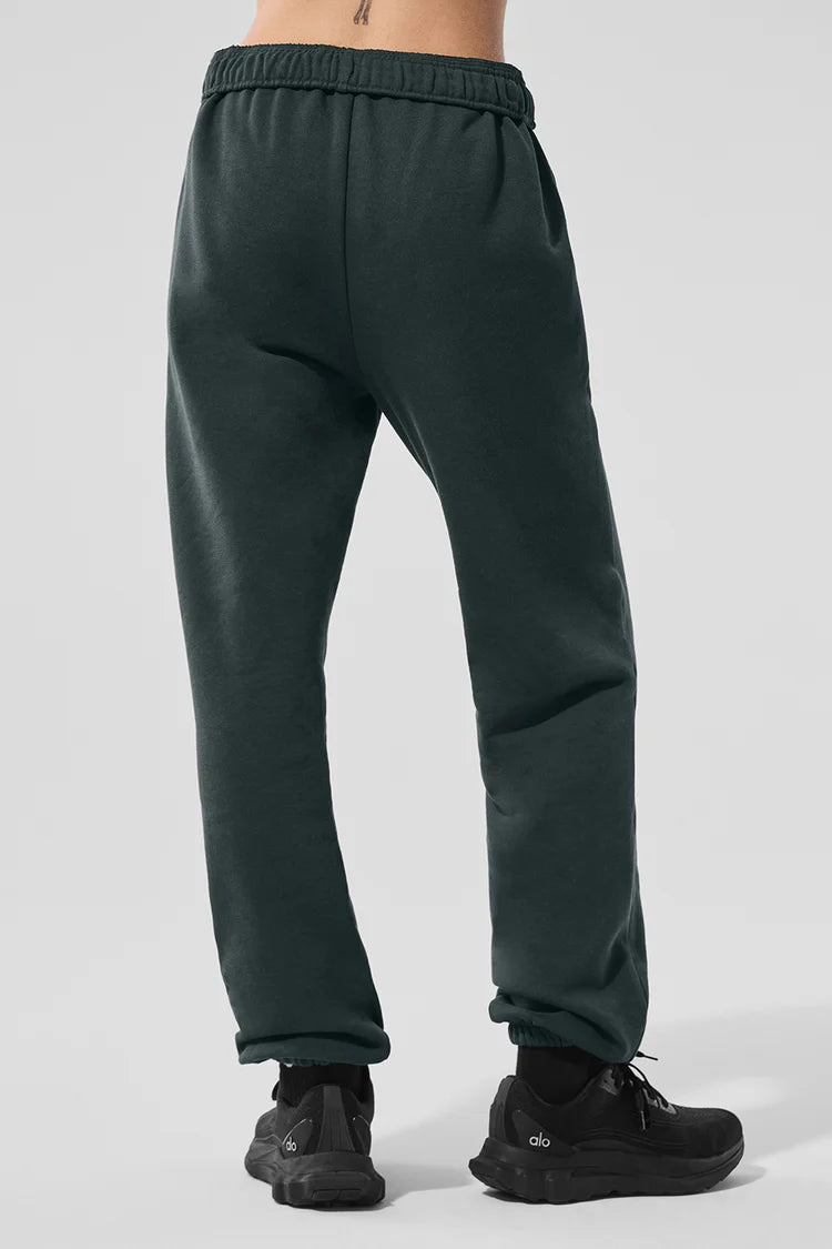 Alo Yoga Accolade Sweatpant -Charcoal Green