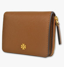 Tory Burch Emerson Mini Wallet Deri Cüzdan Taba