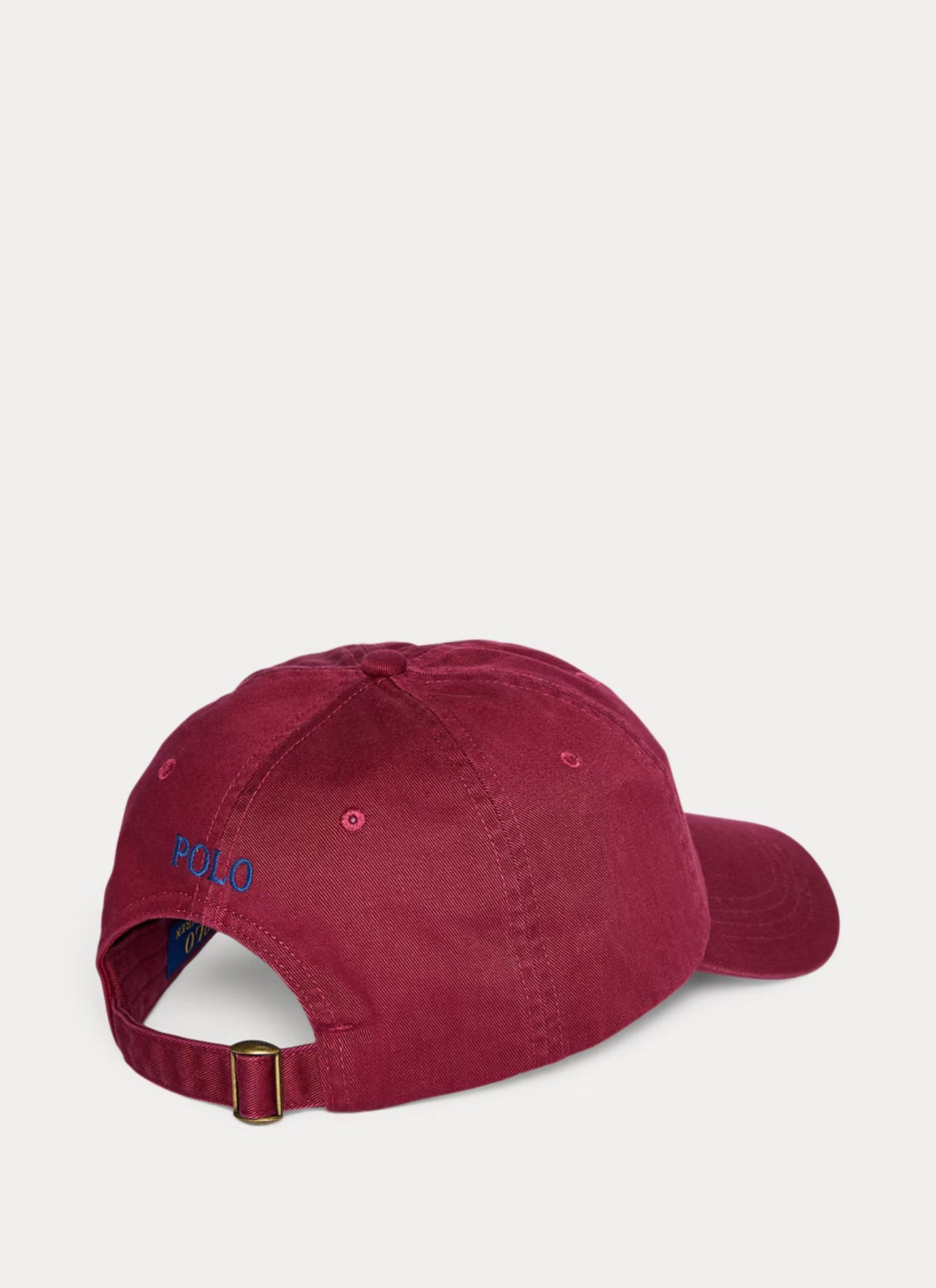 Ralph Lauren The Iconic Cotton Chino Ball Cap Classic Wine