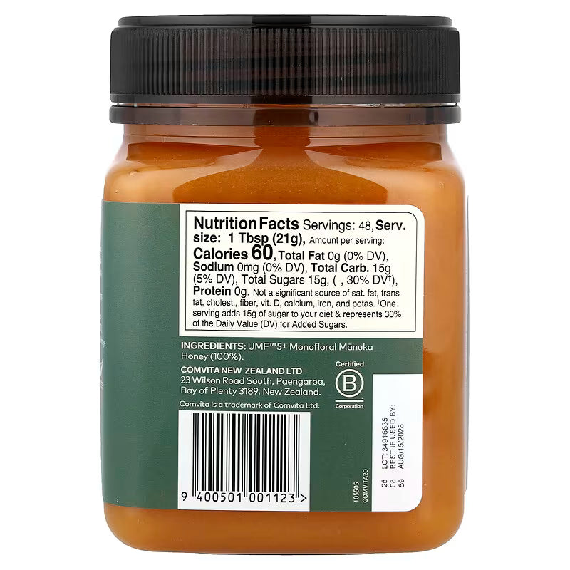 Comvita, Manuka Honey, UMF™ 5+, MGO 83+, 35.2 oz (1 kg)