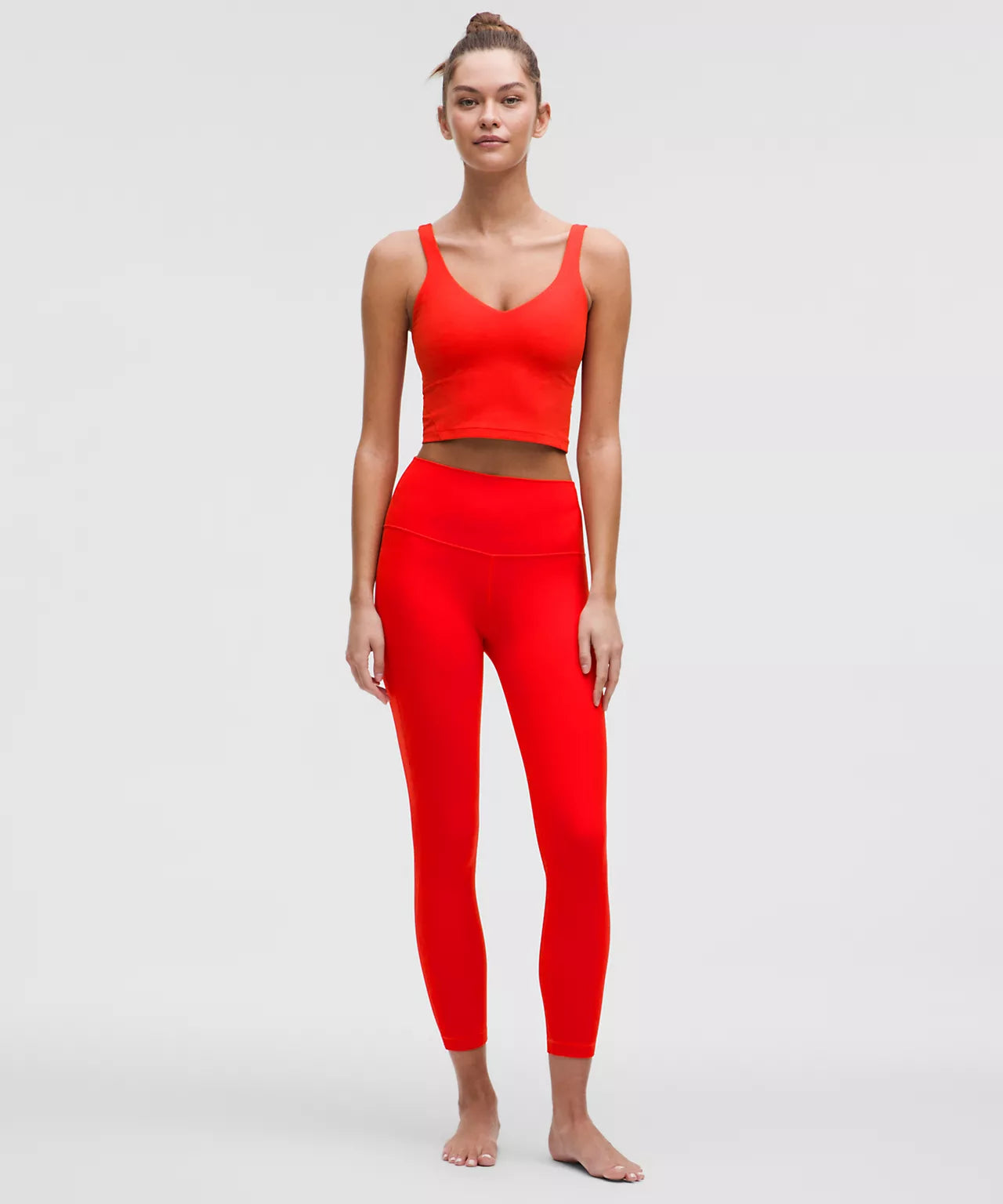 Lululemon Align Tank Top Light Support, A/B Cup  -  Hot Heat