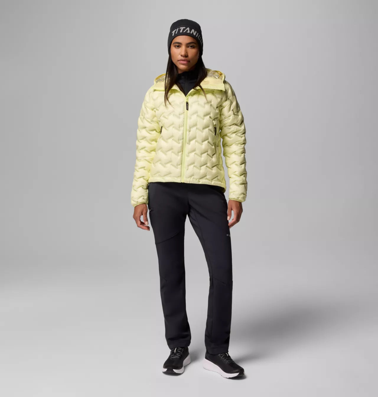 Columbia Women's Alpine Crux™ IV Down Hooded Jacket - Citron Haze