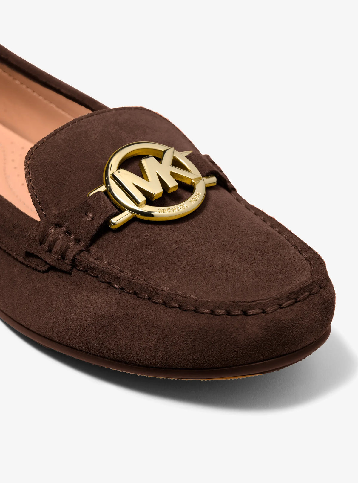 Michael Kors Fulton Suede Loafer-NUTMEG