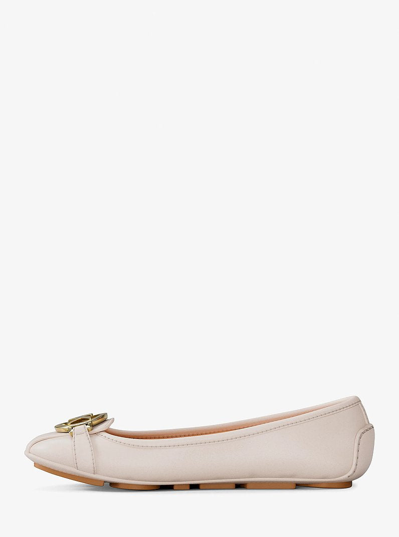Michael Kors Fulton Leather Moccasin- LT CREAM