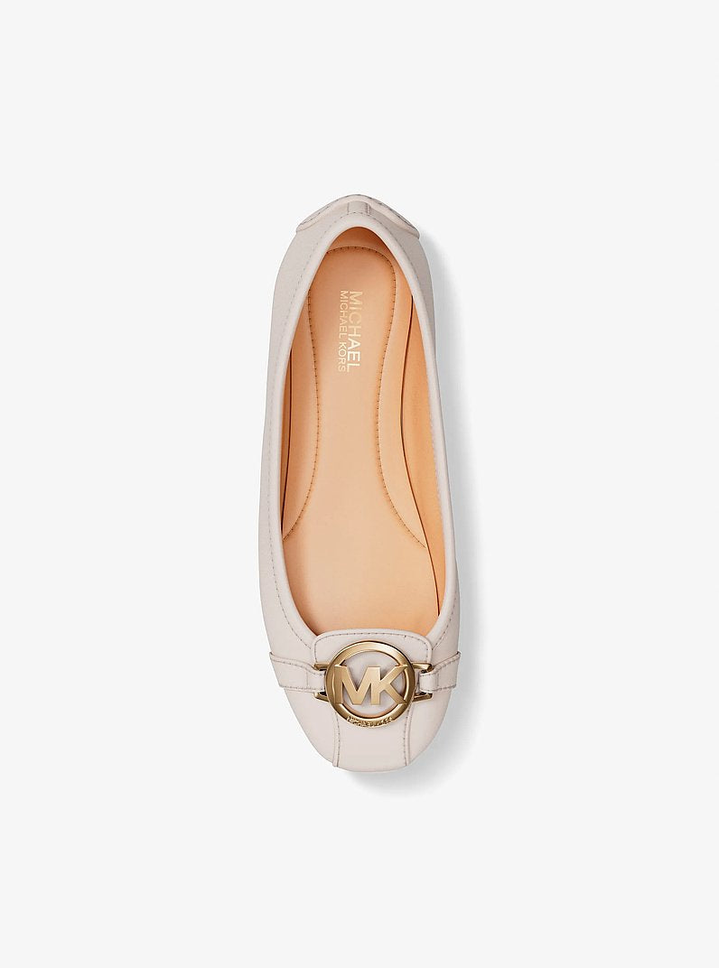 Michael Kors Fulton Leather Moccasin- LT CREAM