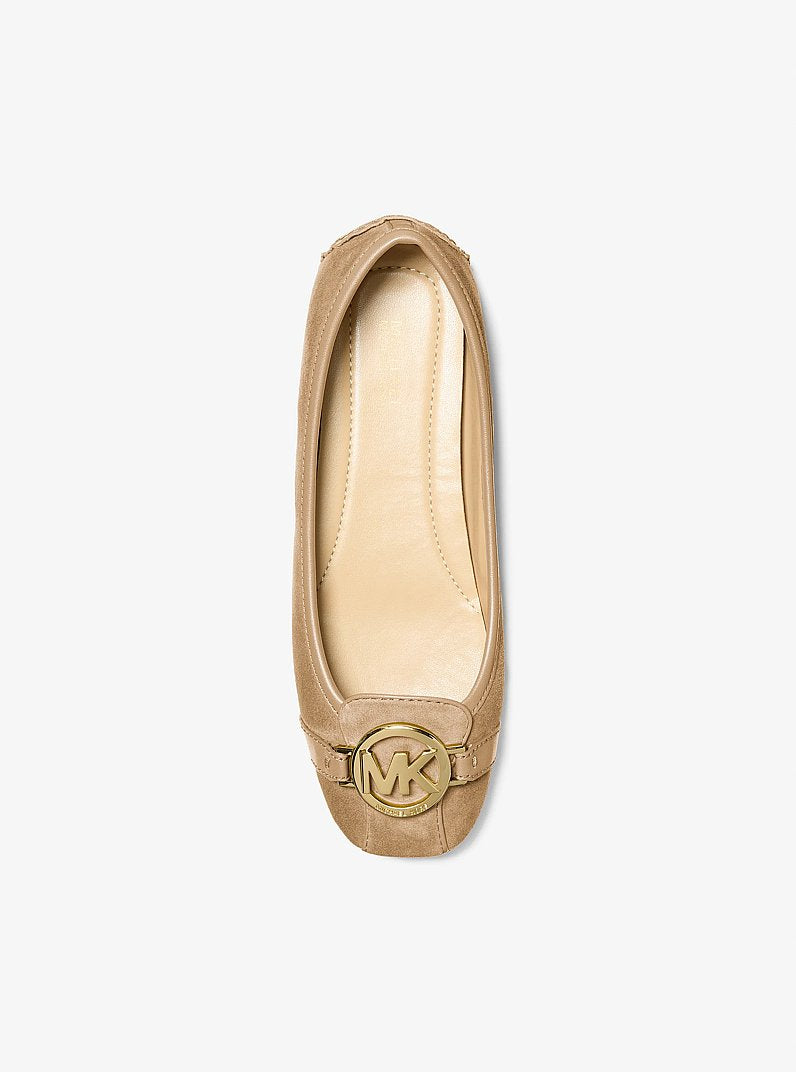 Michael Kors Fulton Suede Moccasin-CAMEL