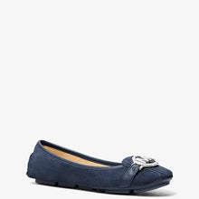 Michael Kors Fulton Suede Moccasin-NAVY
