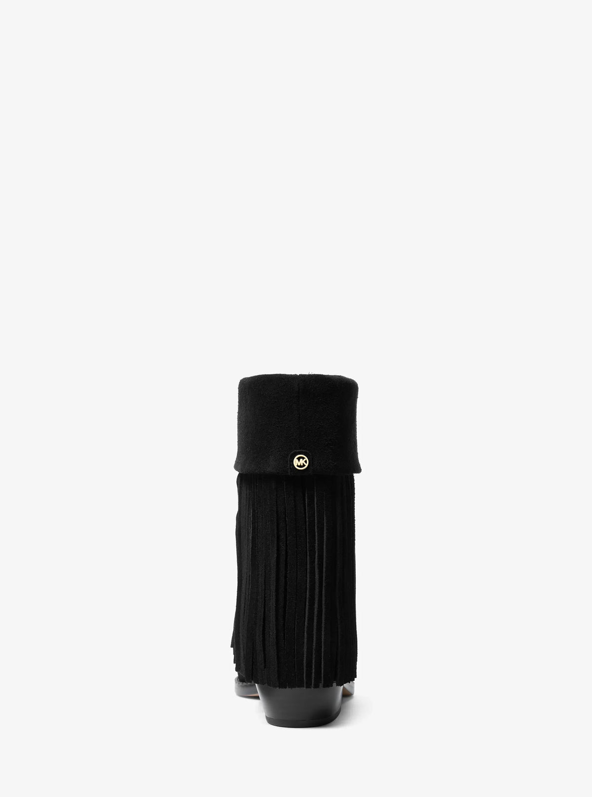 Michael Kors Nash Fringed Suede Boot-BLACK