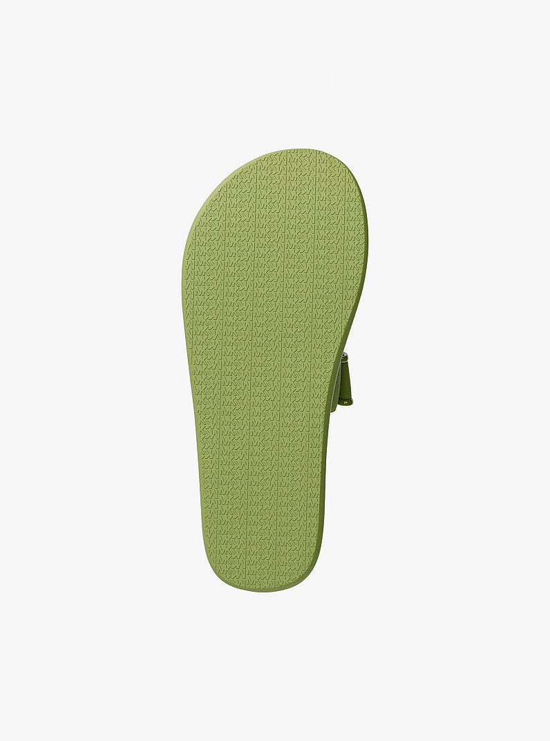 Michael Kors Foster Scuba Slide Sandal-LIME