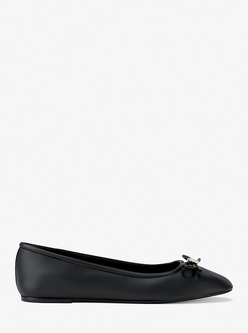 Michael Kors Savannah Ballet Flat-BLACK