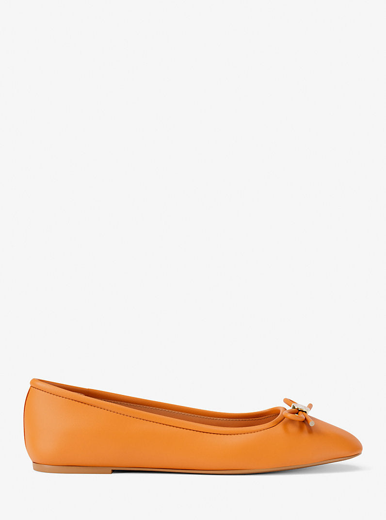 Michael Kors Savannah Ballet Flat-RADIANT ORANGE