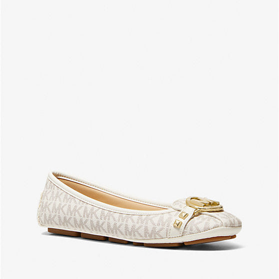 Michael Kors Fulton Studded Logo Moccasin Vanilla Babet