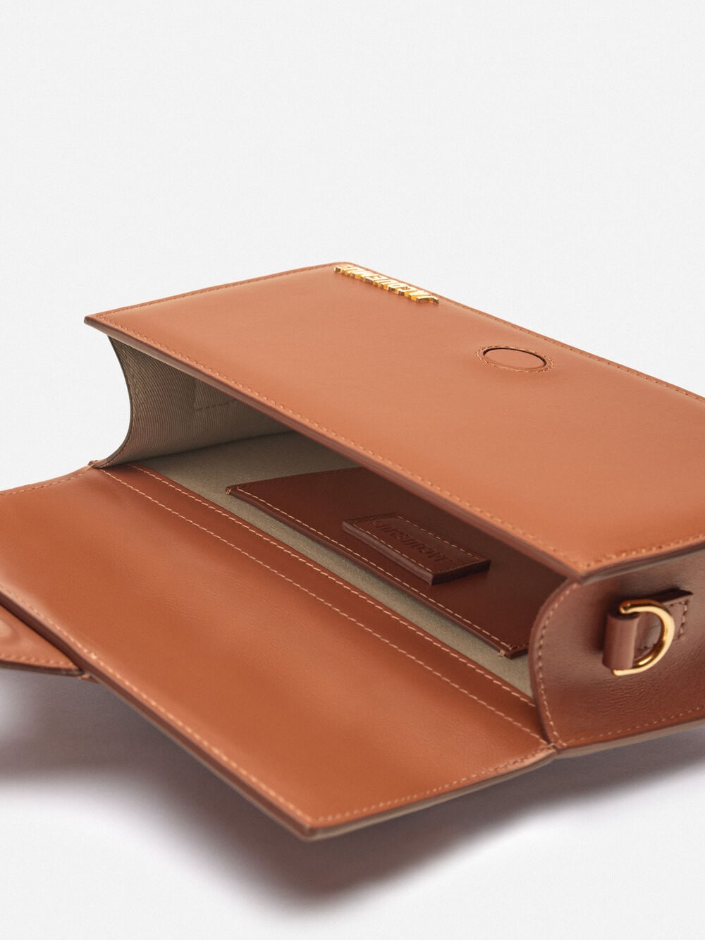 Jacquemus Light Brown Large Bambino Bag
