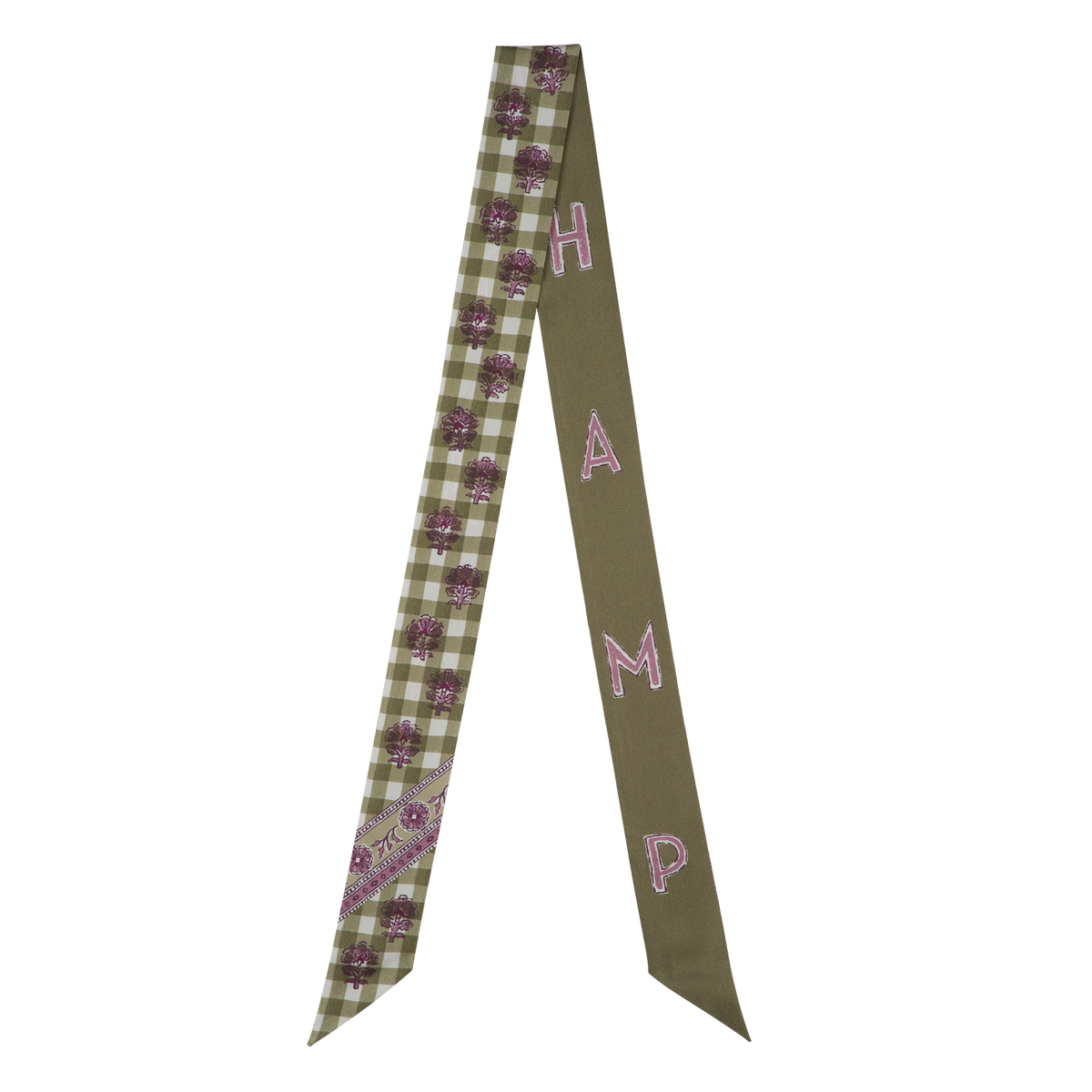 Longchamp The Bucolic Escapade Headband Artichoke - Silk