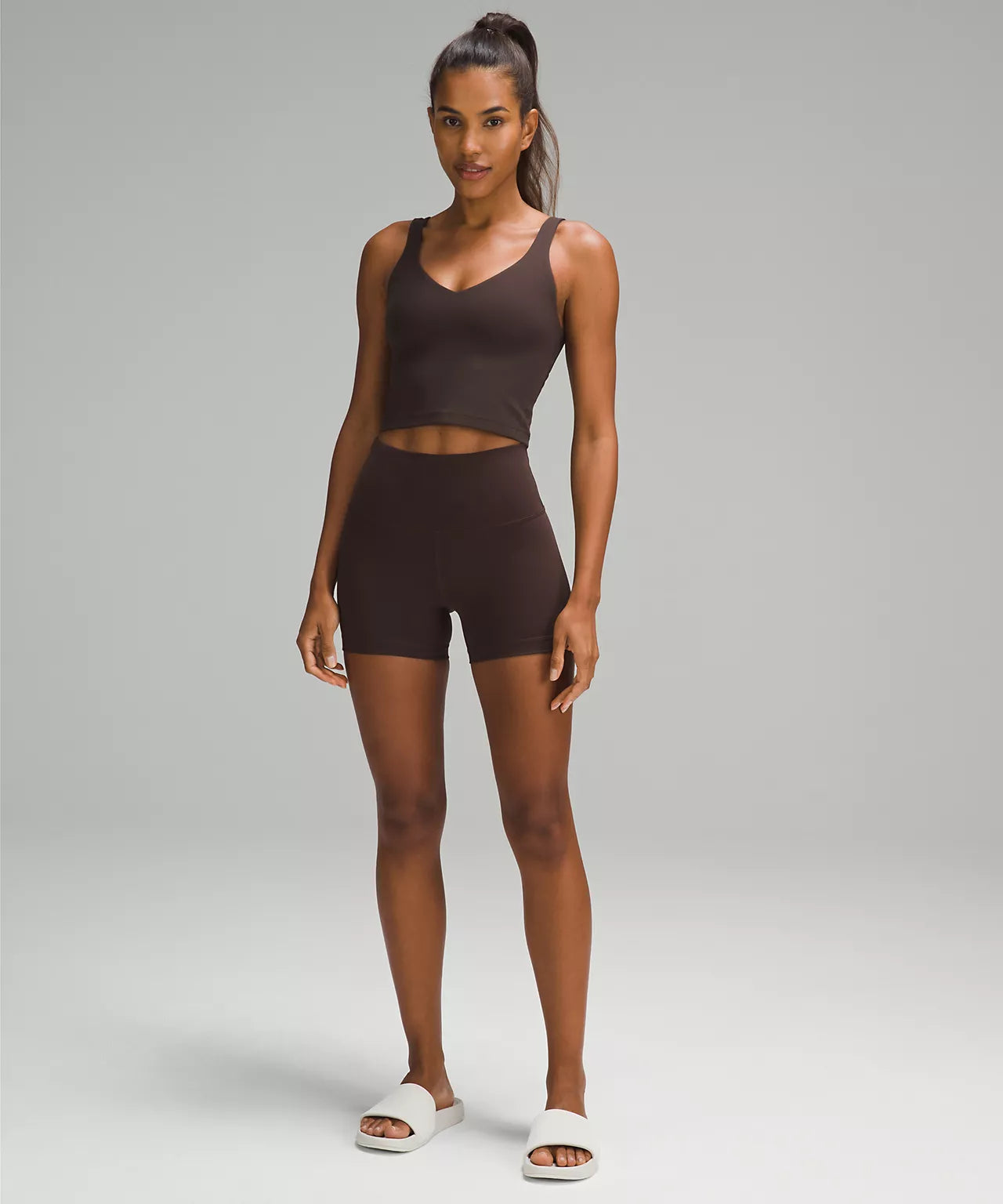 Lululemon Align Tank Top Light Support, A/B Cup  -   Espresso