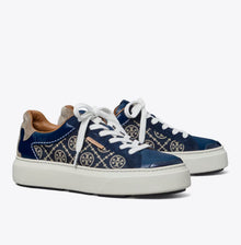TORY BURCH T MONOGRAM LADYBUG SNEAKER - PERFECT NAVY