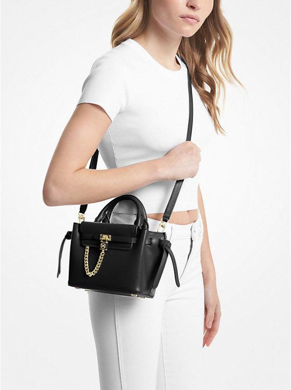 Michael Kors Hamilton Legacy Extra-Small Leather Belted Satchel- Butik - Hemen Teslimde