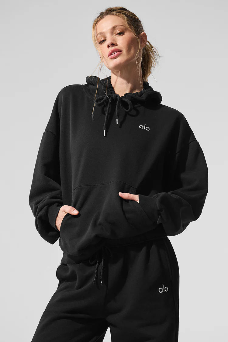 Alo Yoga Women's Accolade Hoodie - Black