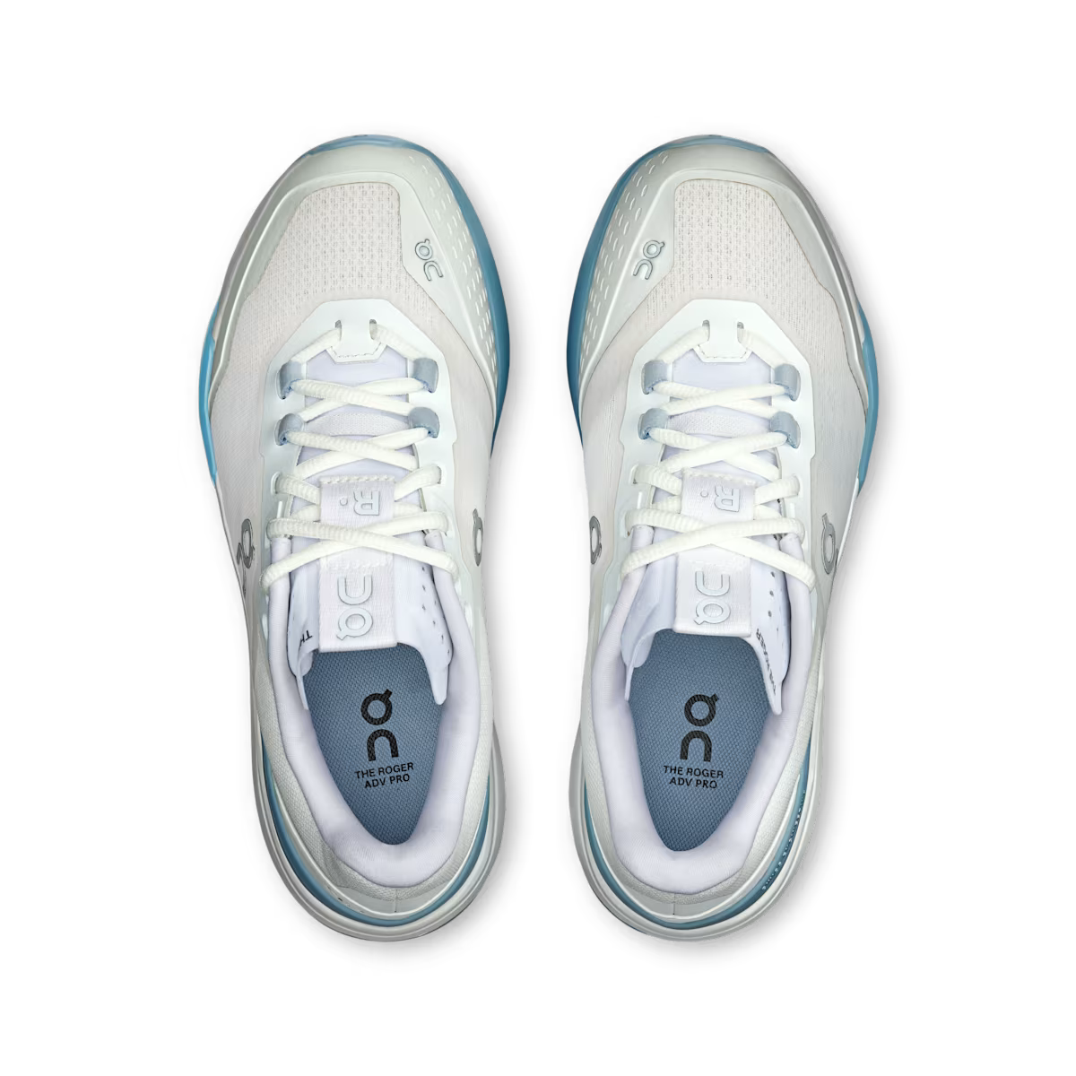 On Cloud Women THE ROGER Advantage Pro - White | Chambray