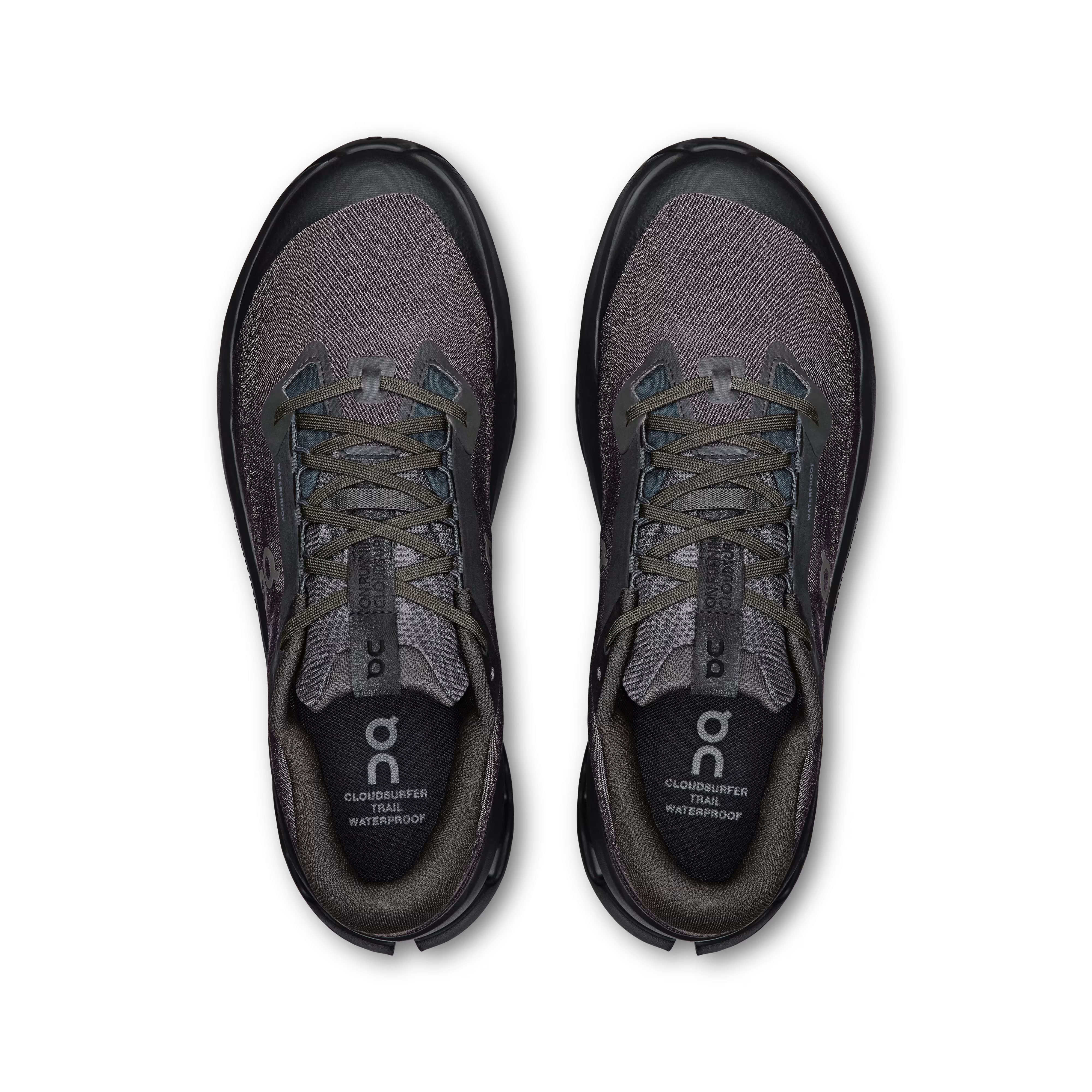 ON Cloud Men Cloudsurfer Trail 2 Waterproof - Black | Black