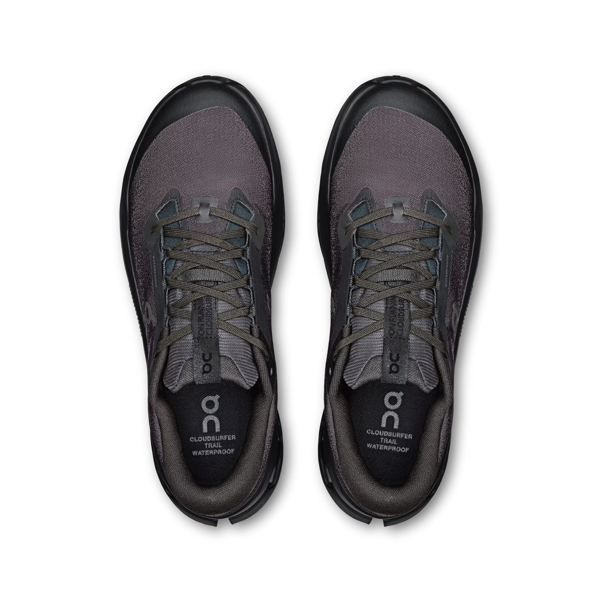 ON Cloud Men Cloudsurfer Trail 2 Waterproof - Black | Black