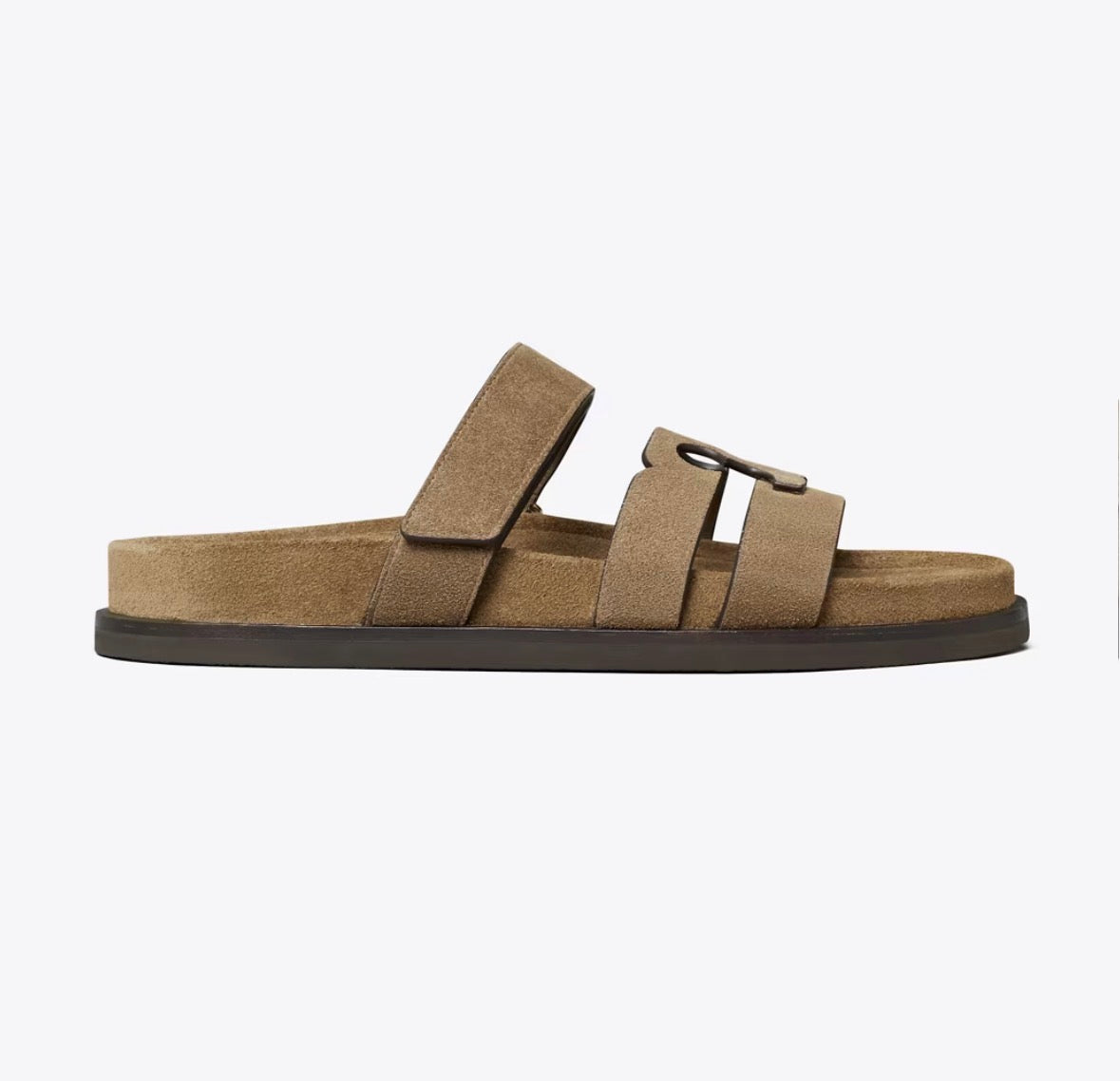 TORY BURCH INES SPORT SLIDE  - river rock