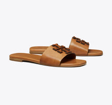 TORY BURCH INES SINGLE-BAND SLIDE  -  tan
