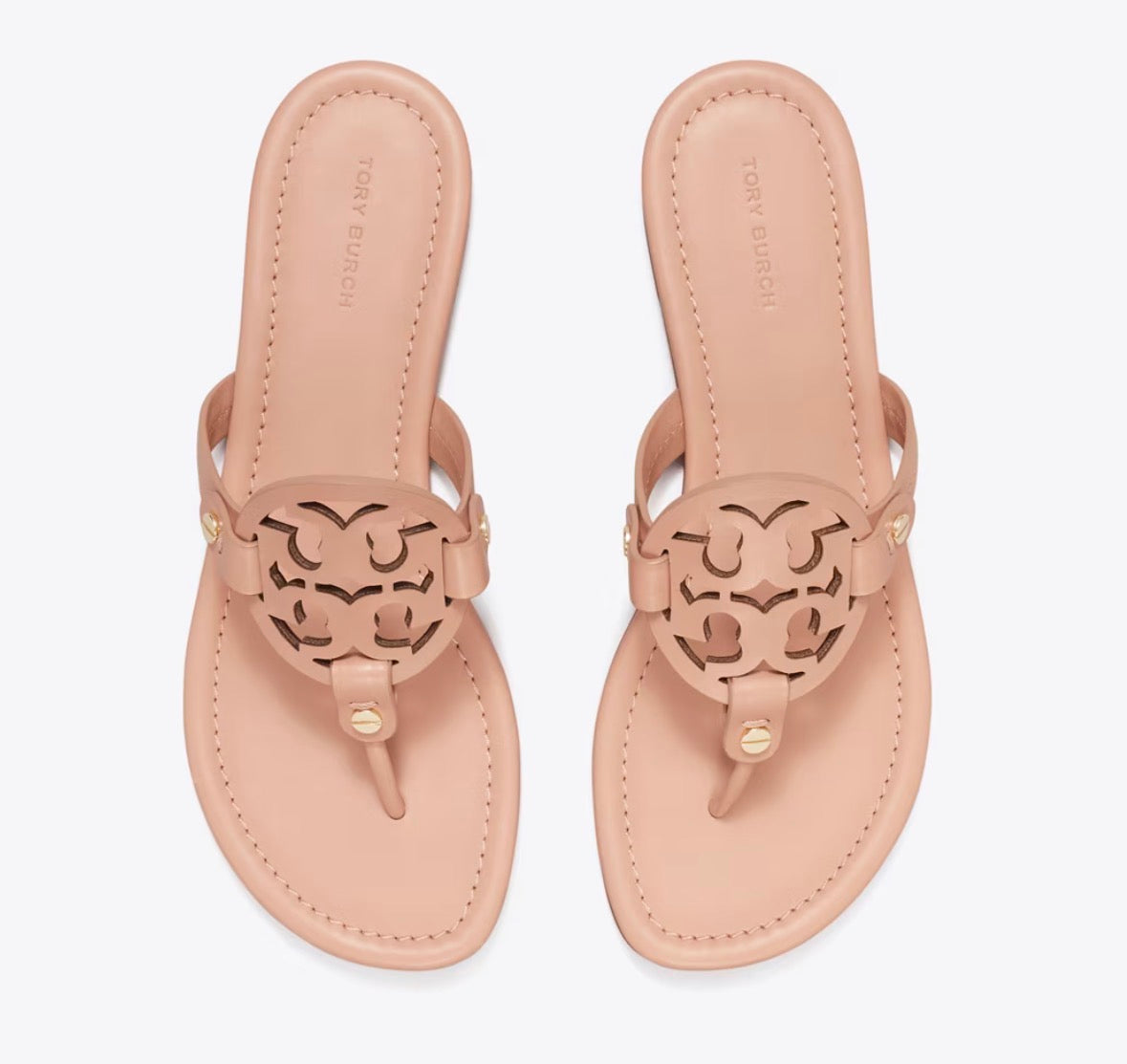 TORY BURCH MILLER SANDAL  -  light sand